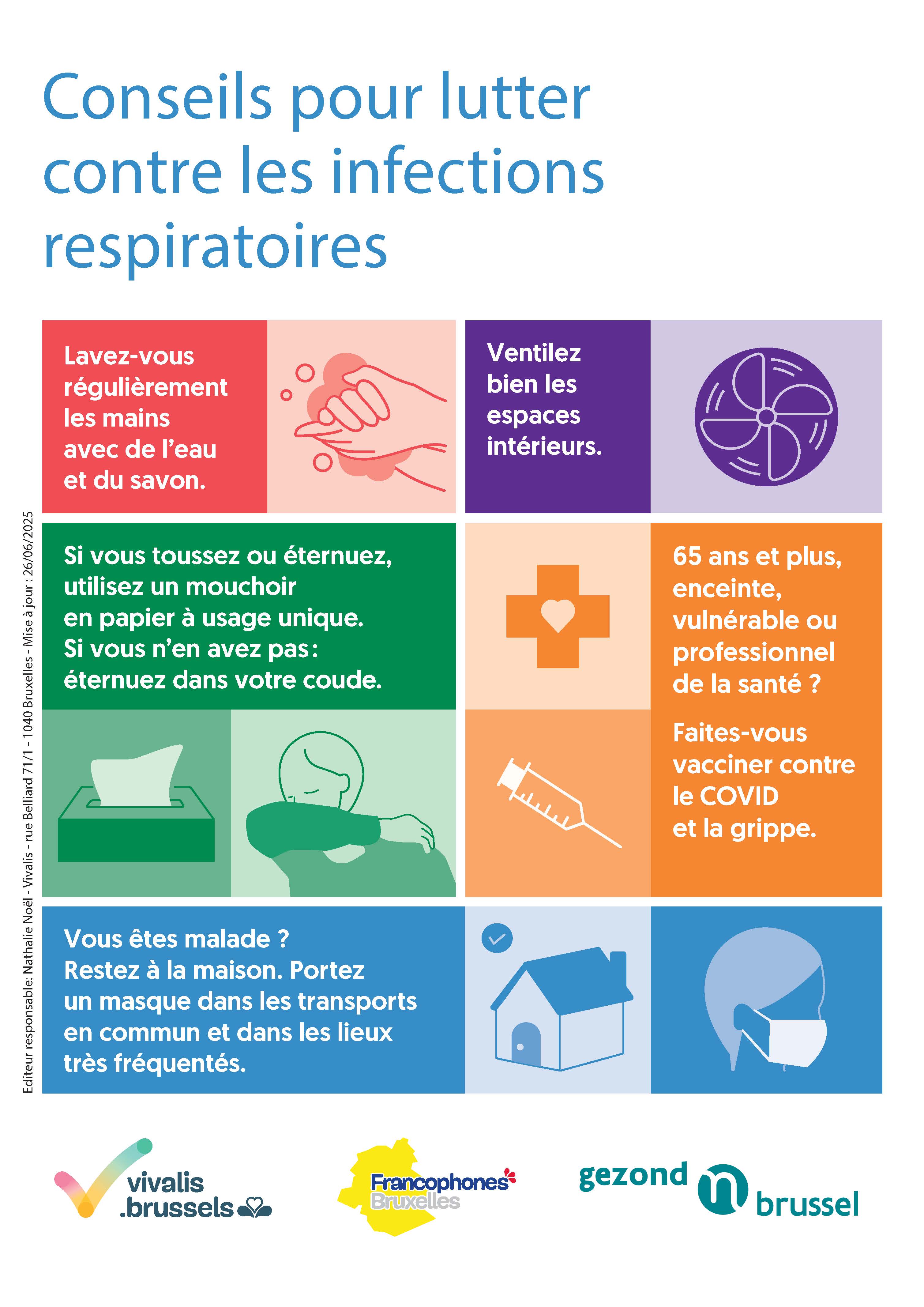 Contre les virus hivernaux, adoptons les gestes barrières !
