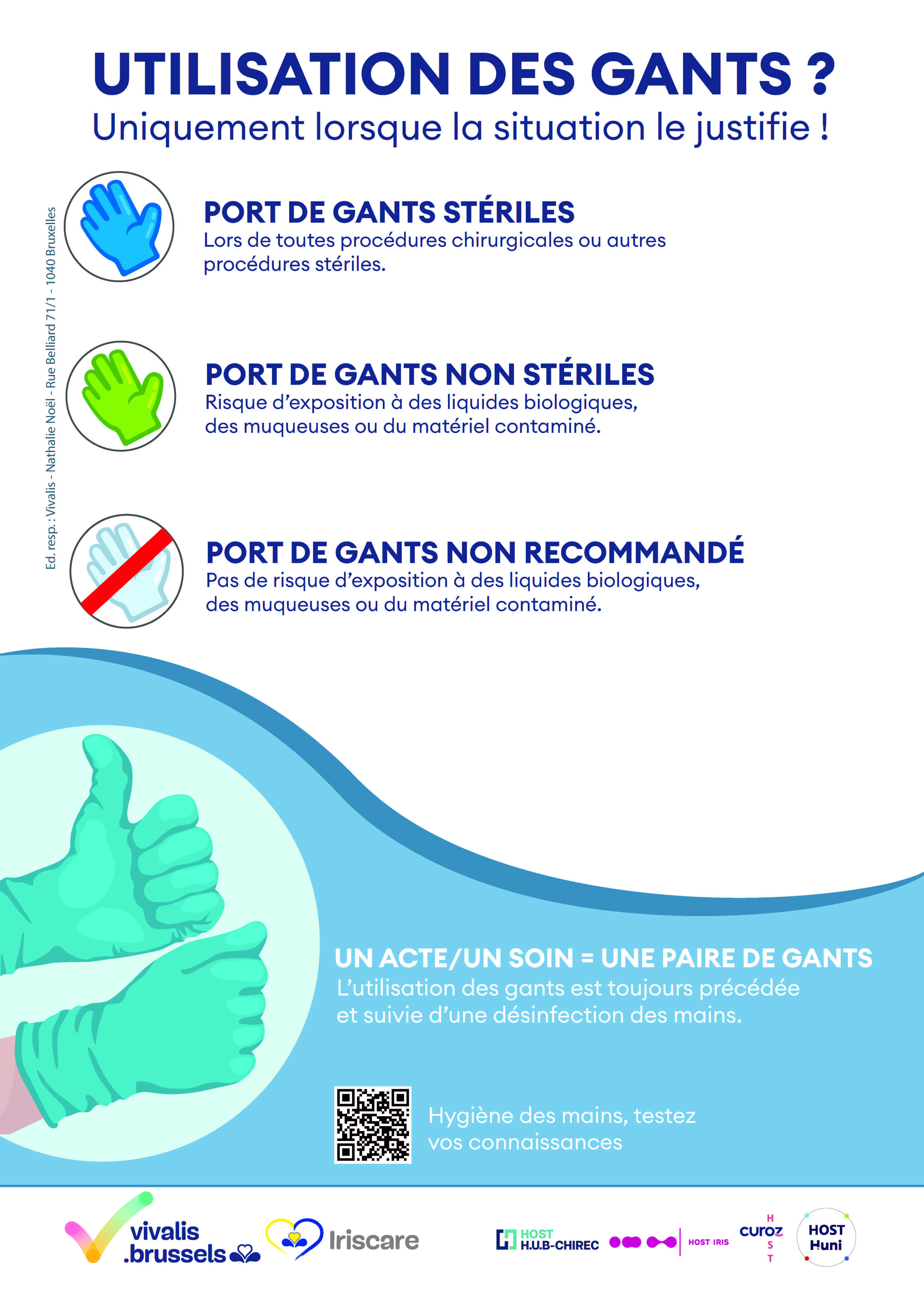 Utilisation des gants